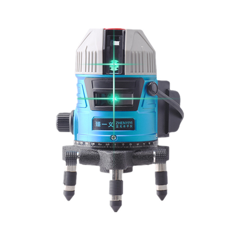  Zhenyiyi 12-Line Wall-Sticking Instrument High Precision Laser Horizontal Red Light Glistening Green Level Meter 