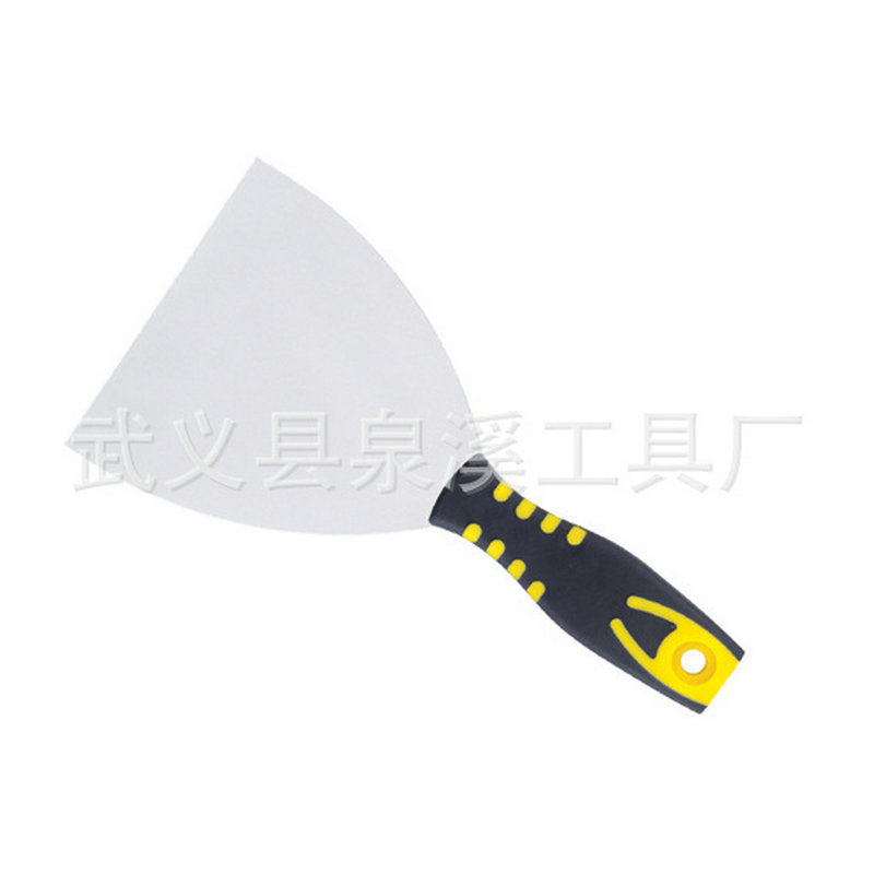 1-6-Inch Double Color Handle Putty Knife Shovel Gray Knife Cleaning Knife Shovel Cleaning Shovel Putty Knife Incense Ashes Spoon Cleaning Shovel