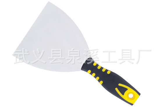 1-6-Inch Double Color Handle Putty Knife Shovel Gray Knife Cleaning Knife Shovel Cleaning Shovel Putty Knife Incense Ashes Spoon Cleaning Shovel