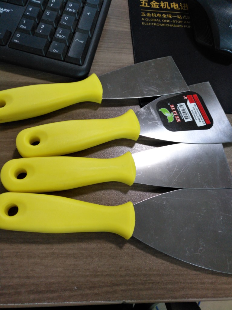 QX-014 Injection Molding Putty Knife Putty Knife, Plastering Trowel Variety Complete Factory Supply Sample Customization