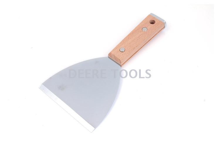 Stainless steel putty knife spatula cleaning tool plus thick batch knife scraping putty paint small spatula