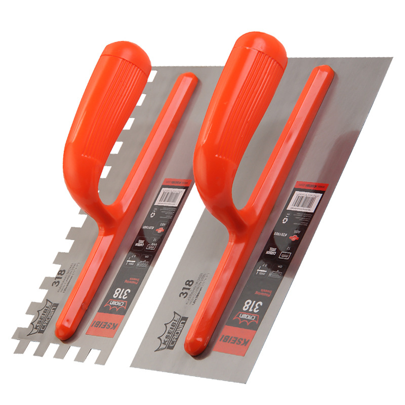 Bricklaying trowel trowel glazing putty scraper construction putty bricklayer plastic handle factory direct sale