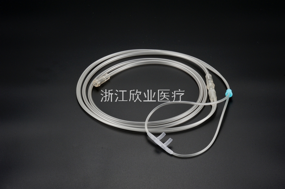 Supply Disposable Oxygen Tube Adult Nasal Oxygen Tube Nasal Catheter Sterile Medical Consumables Single and Double Hole Adult and Children