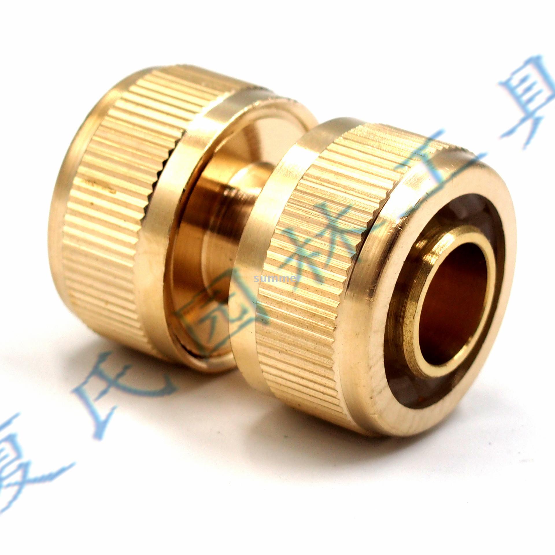 Copper-aluminum-plastic 4-minute 6-minute water pipe repair joint quick joint change-over joint universal joint