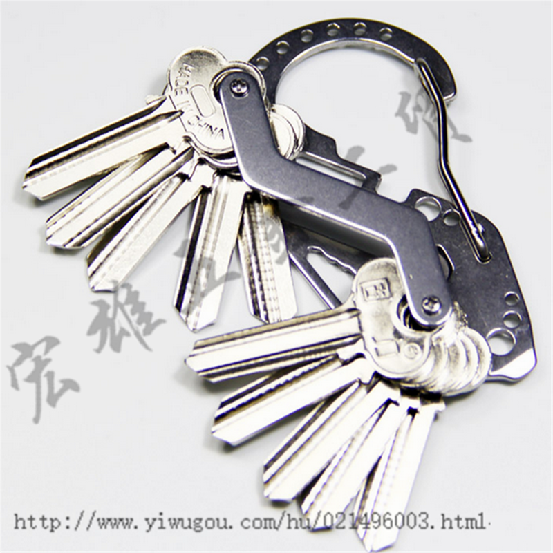 EDC tool key clip multi-function quick hanging tool EDC carry the screwdriver with hexagon socket.