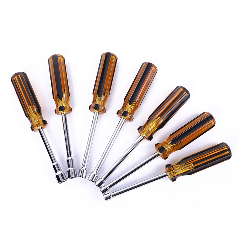 Outer Hexagon Socket Screwdriver Nut Wrench 5 6 7 8 9 10 5.5mm Twist M3 M4 Screwdriver Casing Batch