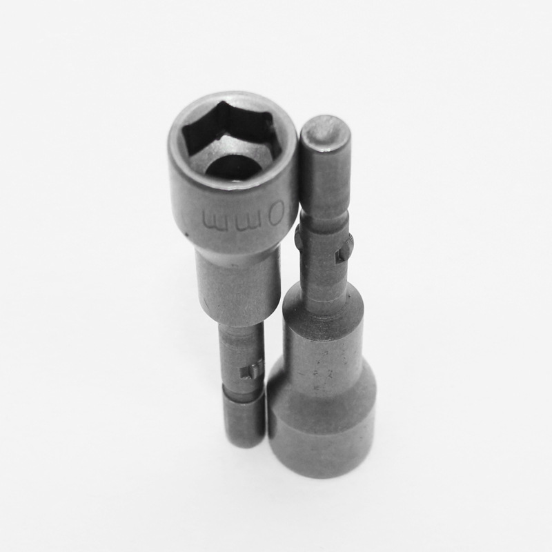 CR-V Chrome Vanadium Steel 801/802 Non-Magnetic Electric Batch Sleeve Hexagon Socket Wrench Pneumatic Electric Screwdriver