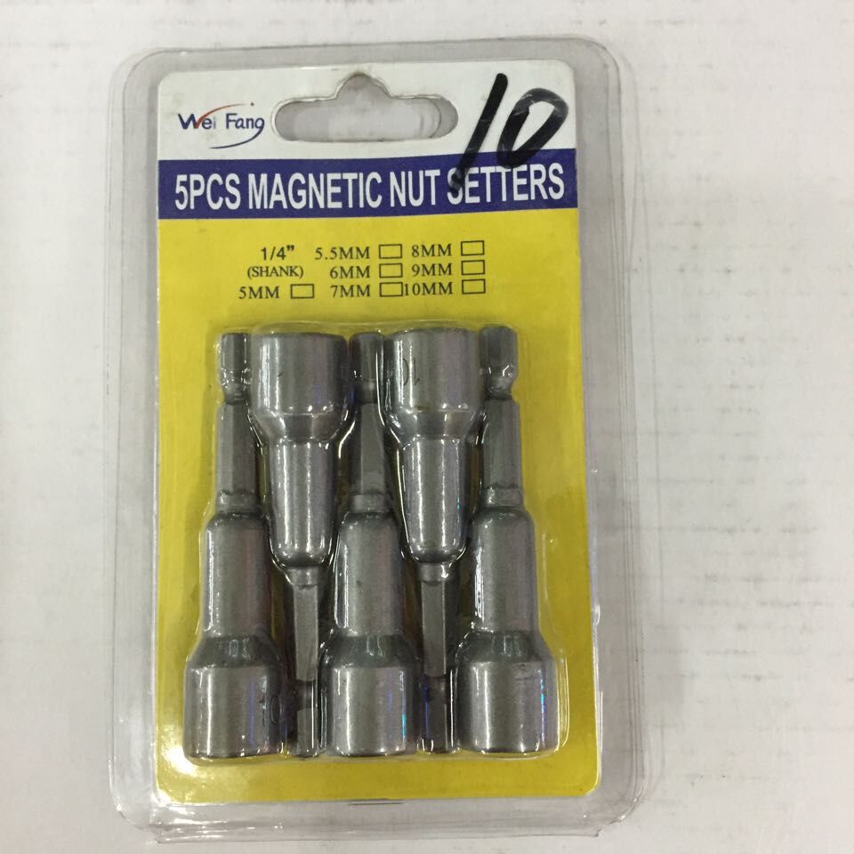 Hexagon magnetic sleeve magnetic socket bit magnetic Sockets