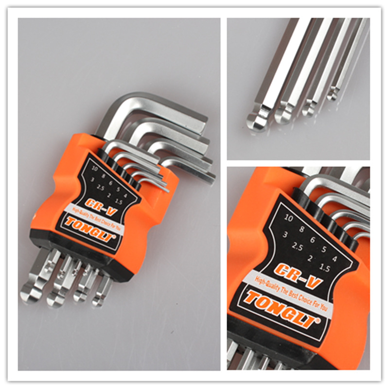 Same force hexagon socket head socket wrench set