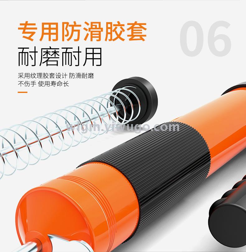 Butter gunner moving single pressure double pressure rod excavator heavy truck grease gun high pressure