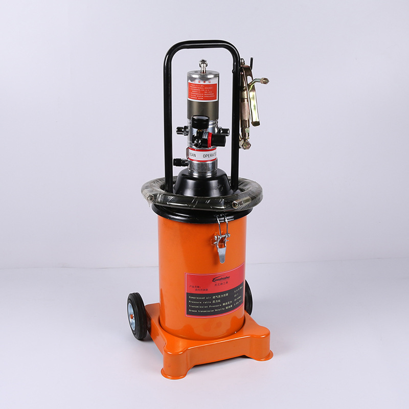 Factory Wholesale 12L High Pressure Pneumatic Grease Injector 35L Large Barrel Pneumatic Grease Gun Lubricating Oil Filling Machine Grease Injector