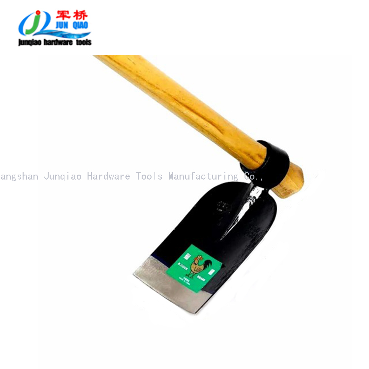 tines rail steel garden hoe cock brand weeding tool farming hoe h305 farming hoe 