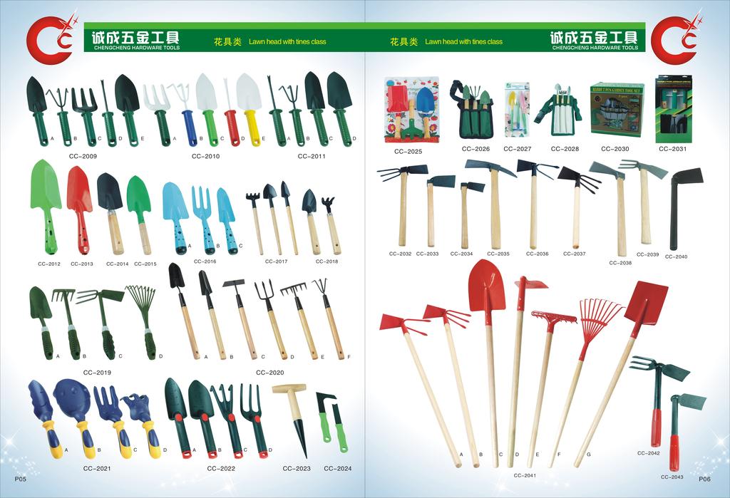 12-tooth Harrow head farm Harrow rake landscape rake handle rivets rake head spray factory direct