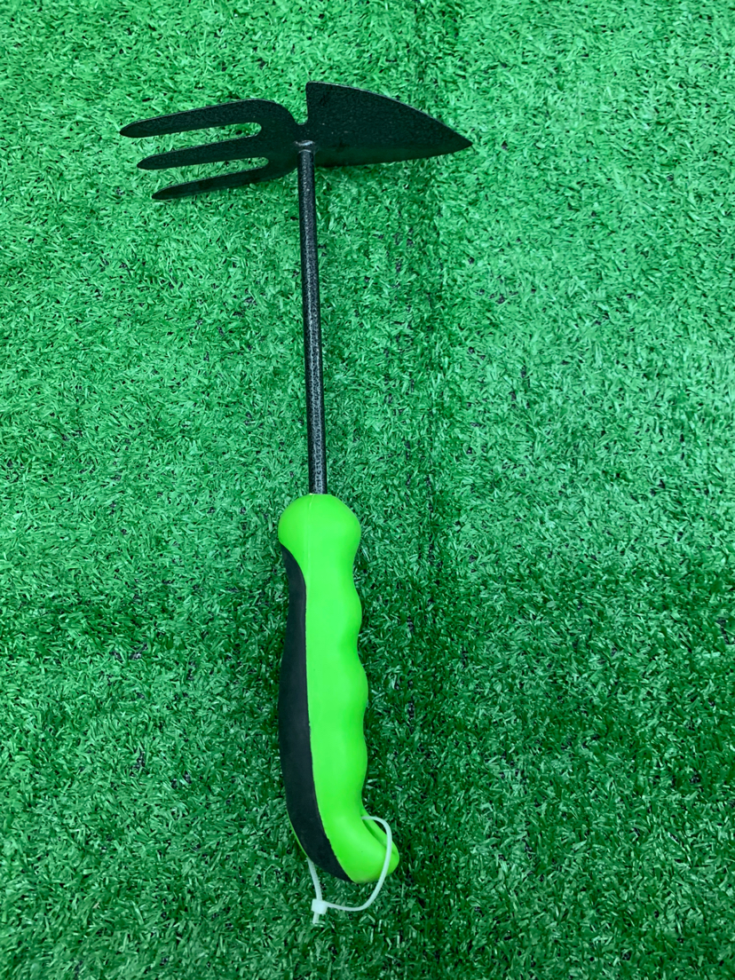Garden Tools Two-Color Handle Shovel Dual-Purpose Hoe Large Shovel Small Shovel Hoe Three Rake Garden Shovel