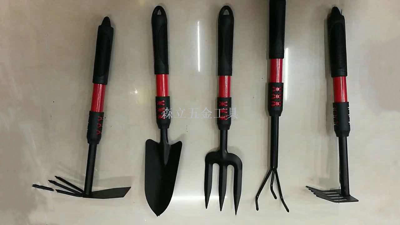 Wooden handle, sponge handle, Flower hoe, three-claw, three-tooth, five-tooth Harrow, Wooden handle, garden Tool, rake