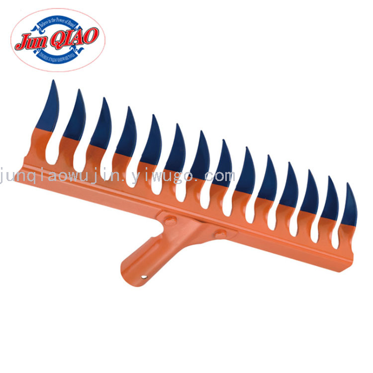 land reclamation rake planting vegetables rake agriculture nail rake  grass rake twist tooth rake