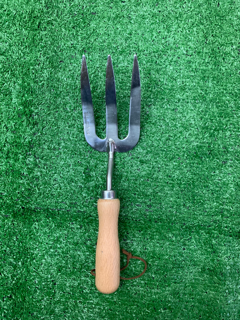 Garden Tools Stainless Steel Shovel Dual-Purpose Hoe Three Rake Three Fork Garden Tools
