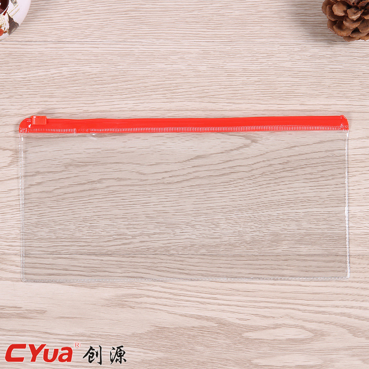 A5 edge bag transparent file folder.