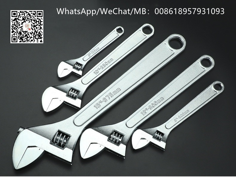 monkey wrench 活扳手 adjustable spanner