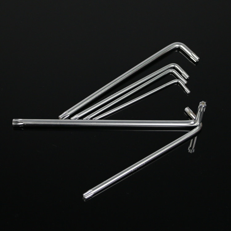 More than T10-T55 Specifications Lengthened Plum Blossom Hexagon Hollow Hole Rice Character Anti-Theft Monkey Spanner Inner Six Flower Wrench