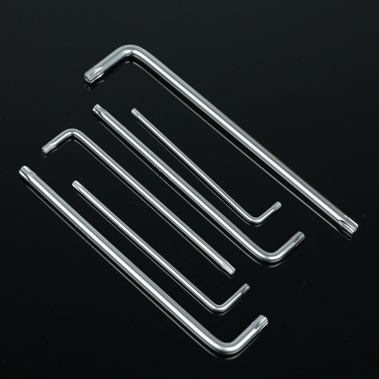 More than T10-T55 Specifications Lengthened Plum Blossom Hexagon Hollow Hole Rice Character Anti-Theft Monkey Spanner Inner Six Flower Wrench