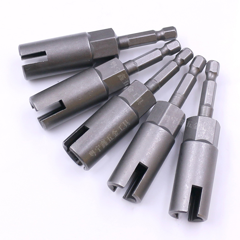 New 1/4 Handle Butterfly Type Anchor Bolt Sleeve Hexagonal Opening Deepening Air Nutsette Fast Butterfly Type Monkey Spanner