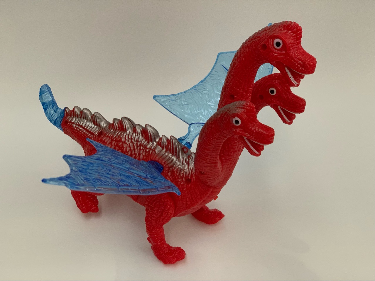 New Electric Rope Dragon Luminous Music Walking Dinosaur Rope a Dragon with Three Heads Tanystropheus Puzzle Hot Sale Wholesale