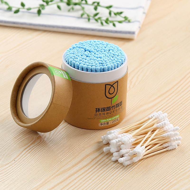 Origin200 tubes of cosmetic cotton sticks with double heads for ear cotton sticks cotton sticks wholesale