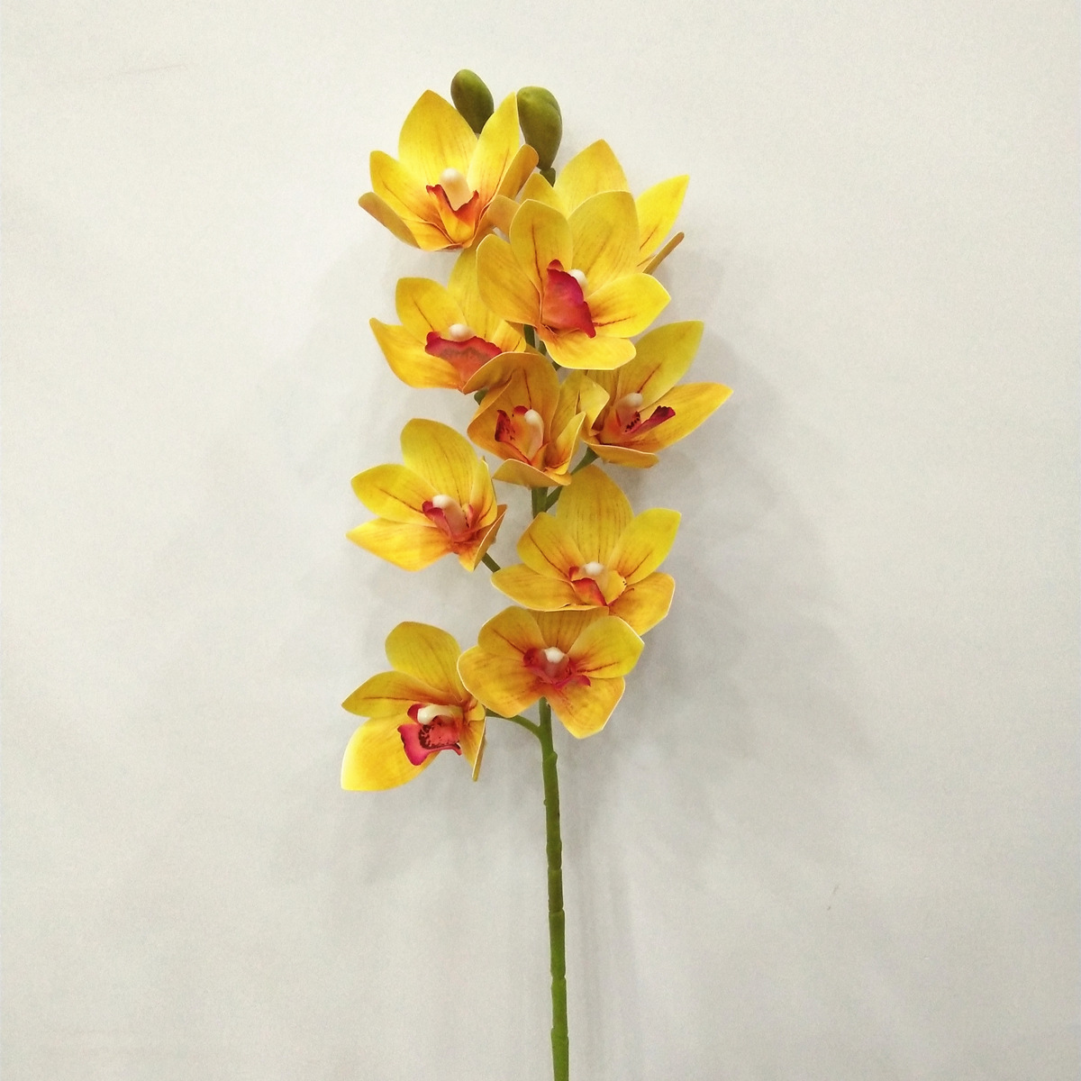 3D Printing 10 Heads Cymbidium Faberi Simulation Bouquet Home Photography Decoration Bouquet Wholesale