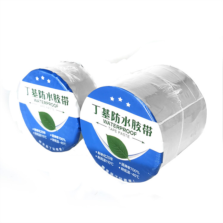 Crack Repair Sealant Leak Repair Tape Colored Steel Tile Repair Tape Self-Adhesive Aluminum Foil Butyl Rubber Tape Wholesale