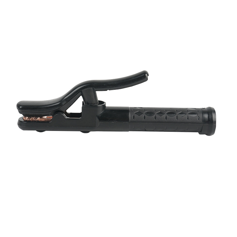 Wholesale Black Diamond 800A Electric Welding Pliers Pure Copper Forging Thickened Non-Hot Welding Pliers Anti-Leakage Welding Clamp Weld Handle