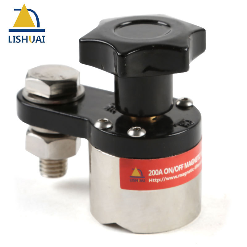 Lishuai Magnetic Welding Grounding Device  Magnetic Fixed Joint Clamp Linked Switch MWGC1-200