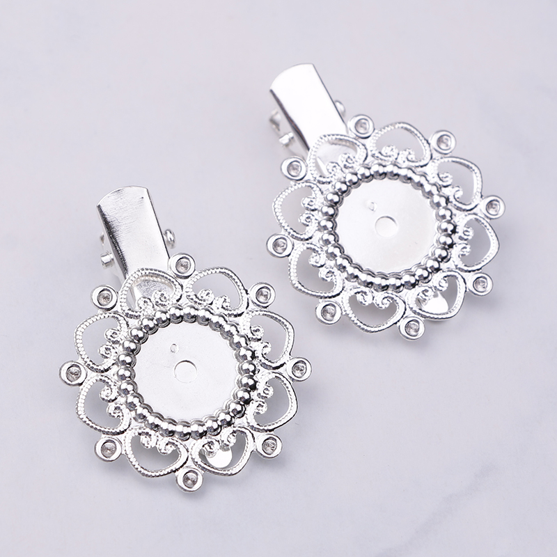 DIY Laminate Duckbill Clip Welding Side Clip Iron Clamp Barrettes Handmade Fine Workmanship and Wind Antiquity Hair Clasp