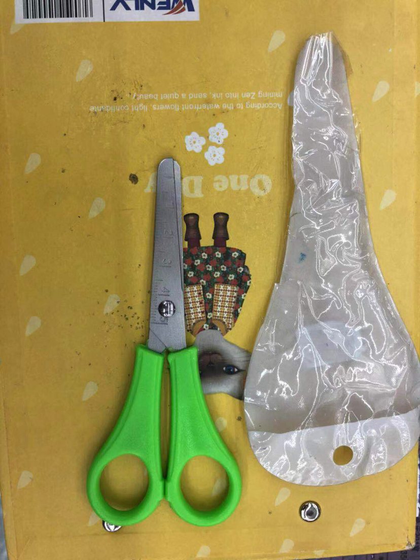 Popular South American scale scissors student hand-made scissors can be printed with customer LOGO