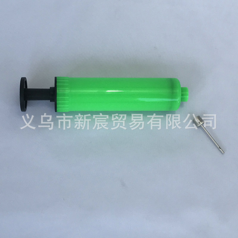 Manufacturers Supply Portable Manual Plastic Pump 6-Inch Hand Push Mini Inflator Ball Air Pump