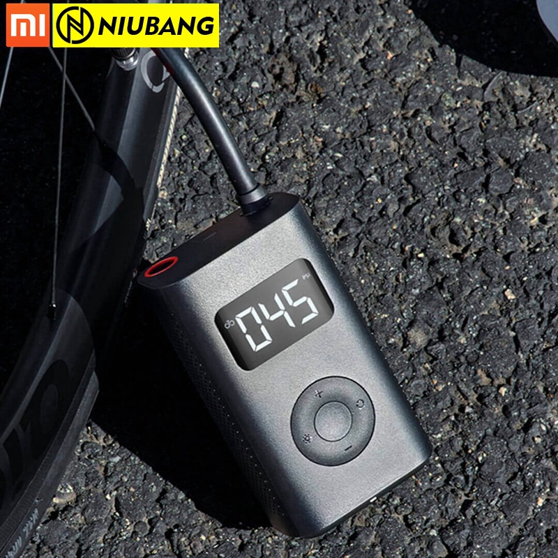 Xiaomi MJ Inflatable Treasure Black Portable Car Basketball Bicycle Inflatable Pump Tire Electric Inflator