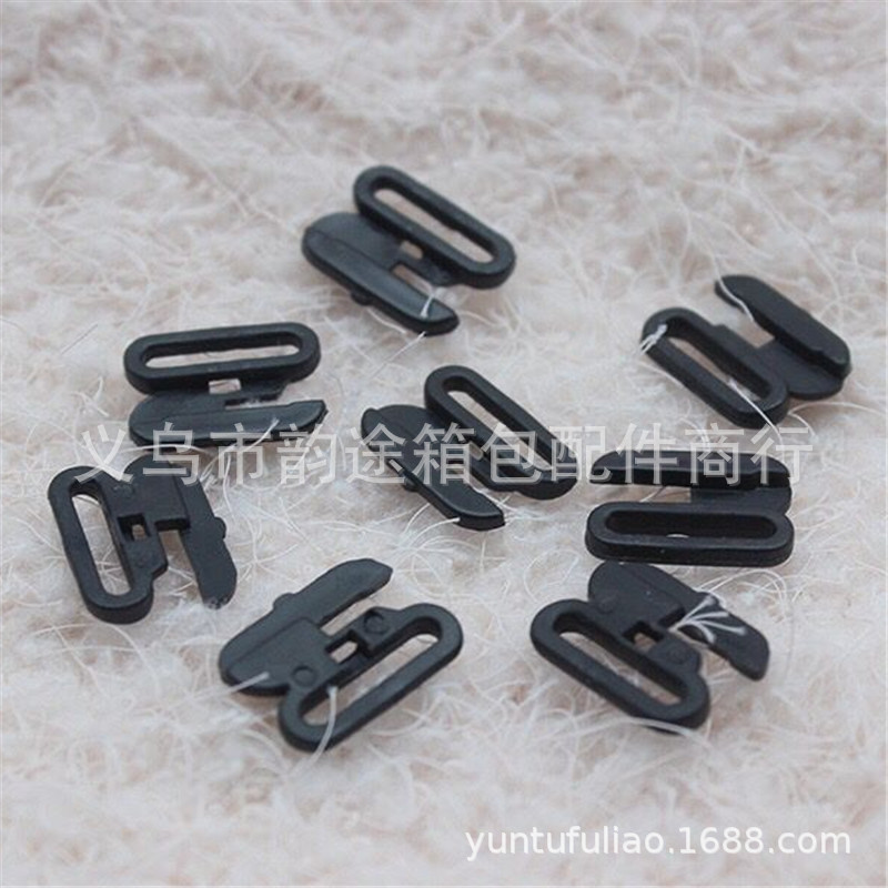 Spot Supply High Quality Underwear Accessories Plastic Bra a Pair of Buckles Plastic Front Row a Pair of Buckles Mummy Buckle Nursing Buckle