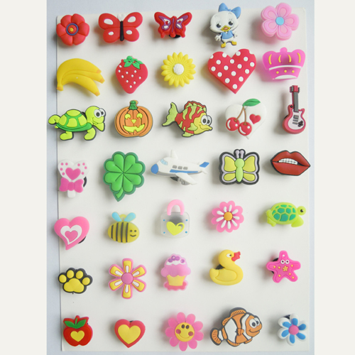 Cartoon flowers, fruits and animals huaxie shoe buckle hole shoe buckles
