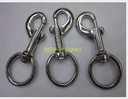 132 # button zinc alloy key chain pet dog bag buckles metal keychains key chain  
