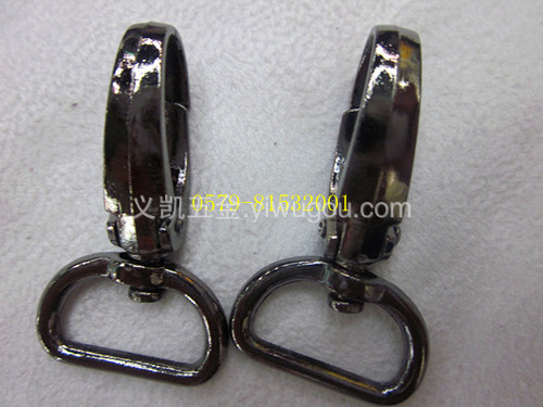 101 # button zinc alloy key chain pet dog bag buckles metal keychains key chain  