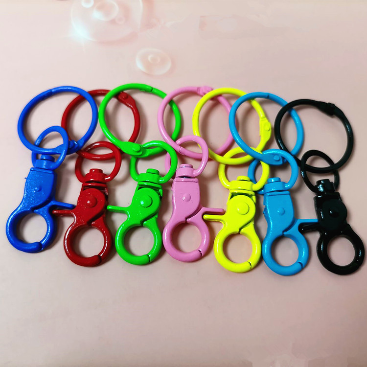 Snap Hook Handbag Ribbon Hook Buckle 3 Points Fish Mouth Buckle Hardware Luggage Buckle Zinc Alloy Pet Hooks Pet Buckles