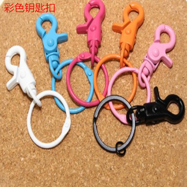 Snap Hook Handbag Ribbon Hook Buckle 3 Points Fish Mouth Buckle Hardware Luggage Buckle Zinc Alloy Pet Hooks Pet Buckles