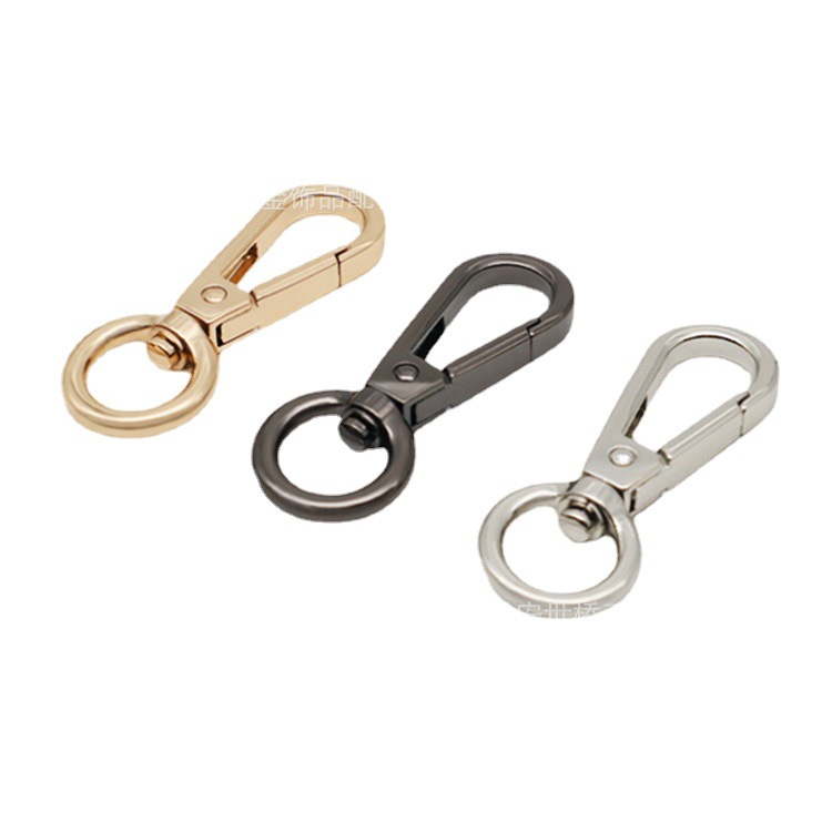 Zinc Alloy Metal Small Buckle Snap Hook Box and Bag Hardware Accessories Pet Keychain Women&#039;s Bag Hooks Pet Buckles