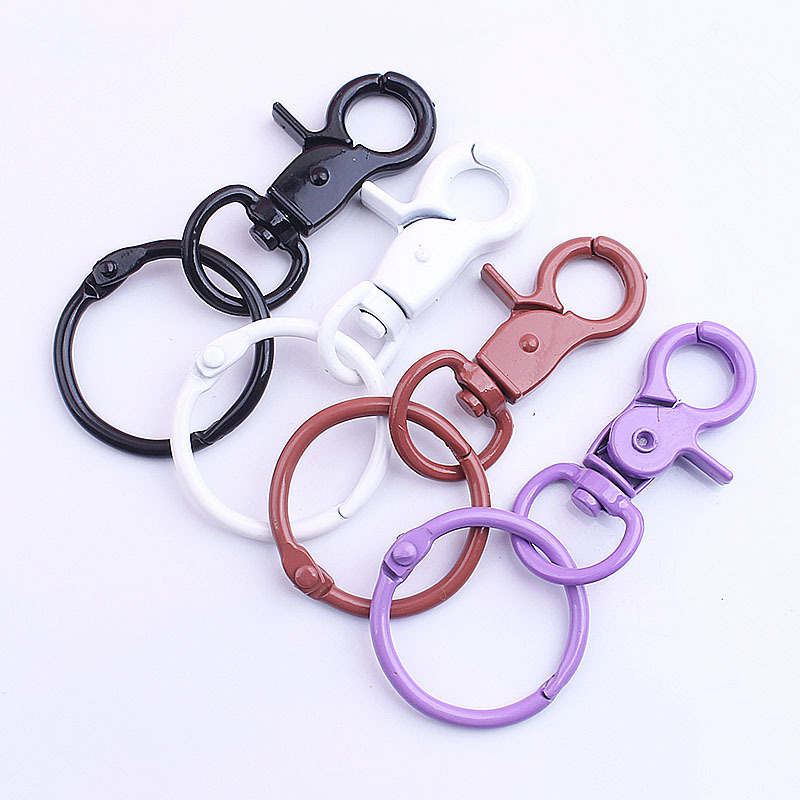Keychain DIY Ornament Accessories Lobster Buckle Dog Key Chain Keychain Accessories Factory Direct Sales Pet Buckles
