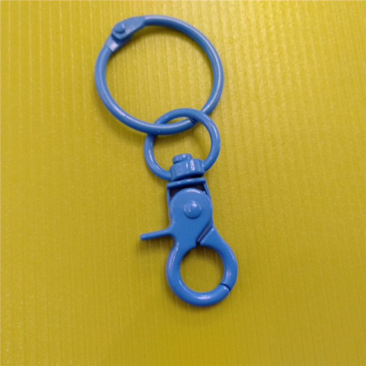 Hanging Buckle Zinc Alloy Buckles Pet Hooks Stationery Circlip Hook Buckle Hardware Clamp Buckle Color Luggage Buckle