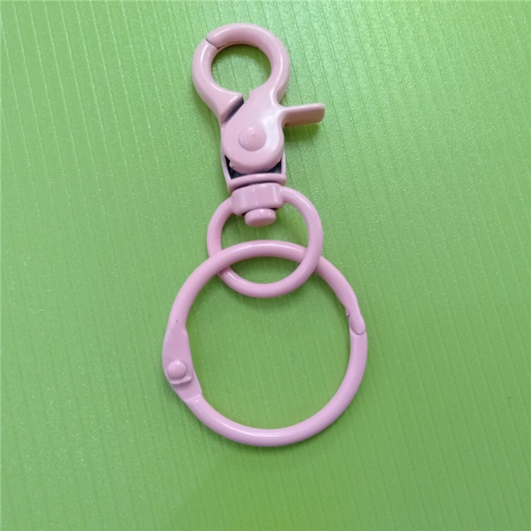 Hanging Buckle Zinc Alloy Buckles Pet Hooks Stationery Circlip Hook Buckle Hardware Clamp Buckle Color Luggage Buckle