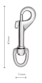 Pet decorative pull buckle green bag alloy buckles for traction belt buckle