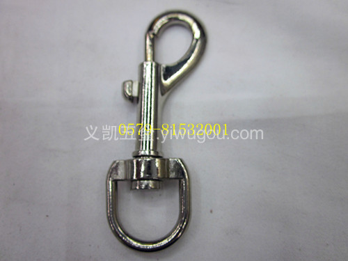 12 # button zinc alloy key chain pet dog bag buckles metal keychains key chain  