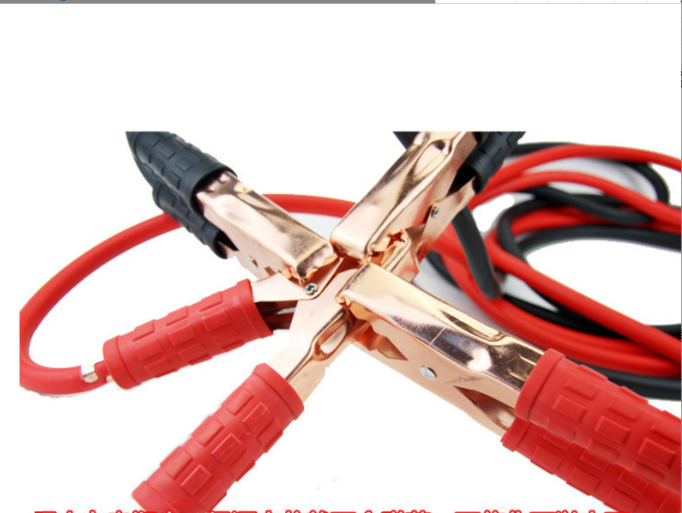 Car Cable Clamp OPP Battery Clip Self-Driving Battery Lead for Foreign Trade