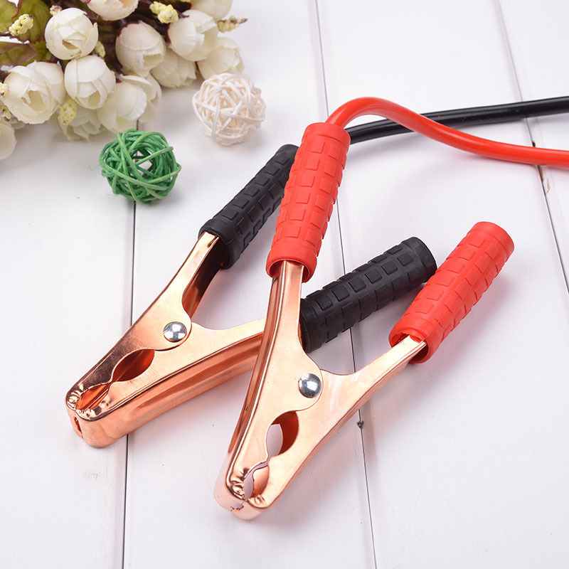 Battery Cable 500A Battery Start Fire Line Car Supplies Power Connection Cable Clip